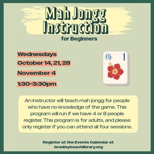 Mah Jongg Instructio